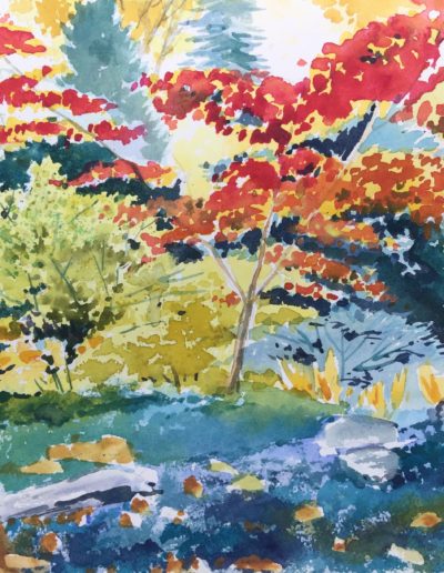 Fall by Maruchi Santana Watercolor Artist